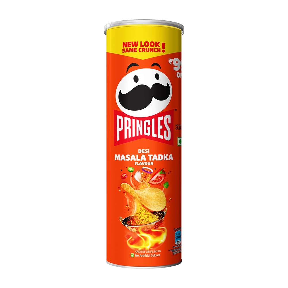 Pringles Desi Masala Tadka, 107g