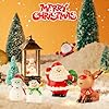 13PCS Miniature Ornament Kits De Noël - Figurines Mini Père Noël, Arbre
