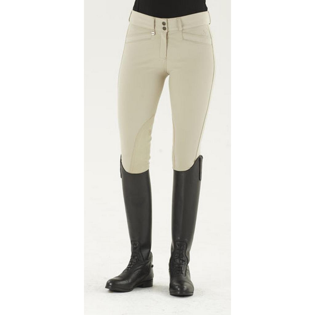 OvationWomen's Celebrity Slimming Knee Patch Dx Breeches Tan 28 L US