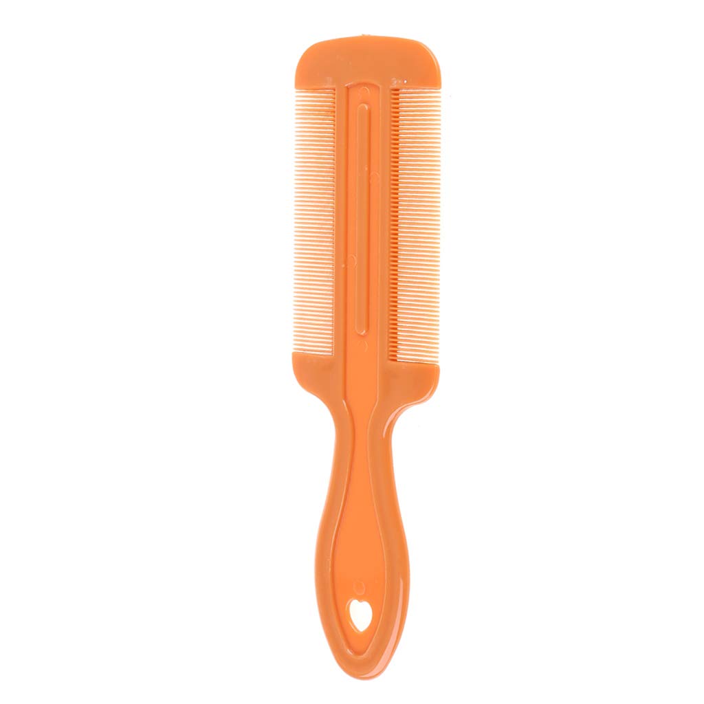 Double Sided Flea Head Lice Comb Portable Fine Head Lice Flea Nit Hair C