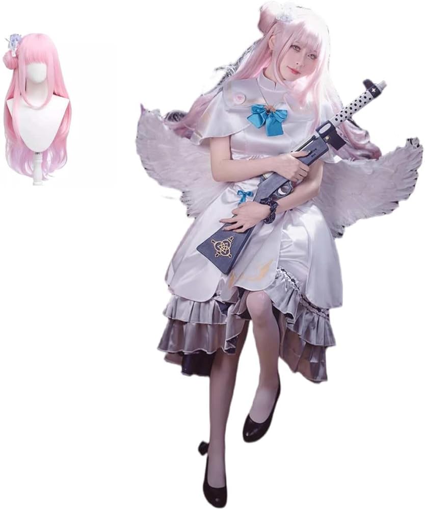 ブルーアーカイブ　ブルアカ　聖園ミカ　コスプレ衣装＋羽＋ヘイロー＋ウィッグ Amazon.co.jp: [売店] ブルーアーカイブ -Blue Archive- 聖園ミカ