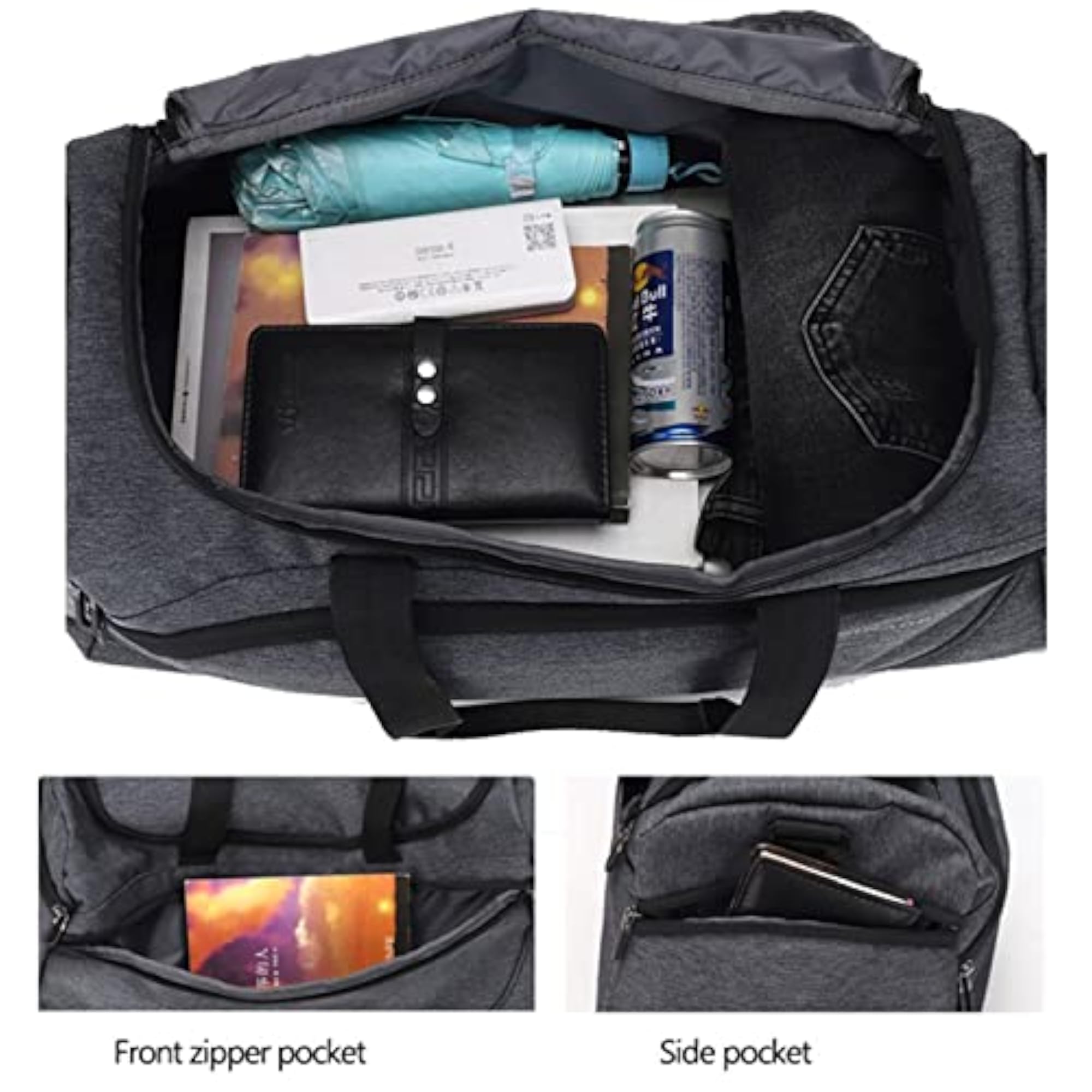 Gymnasium Fitness Training Shoulder Duffle Bag, Unisex