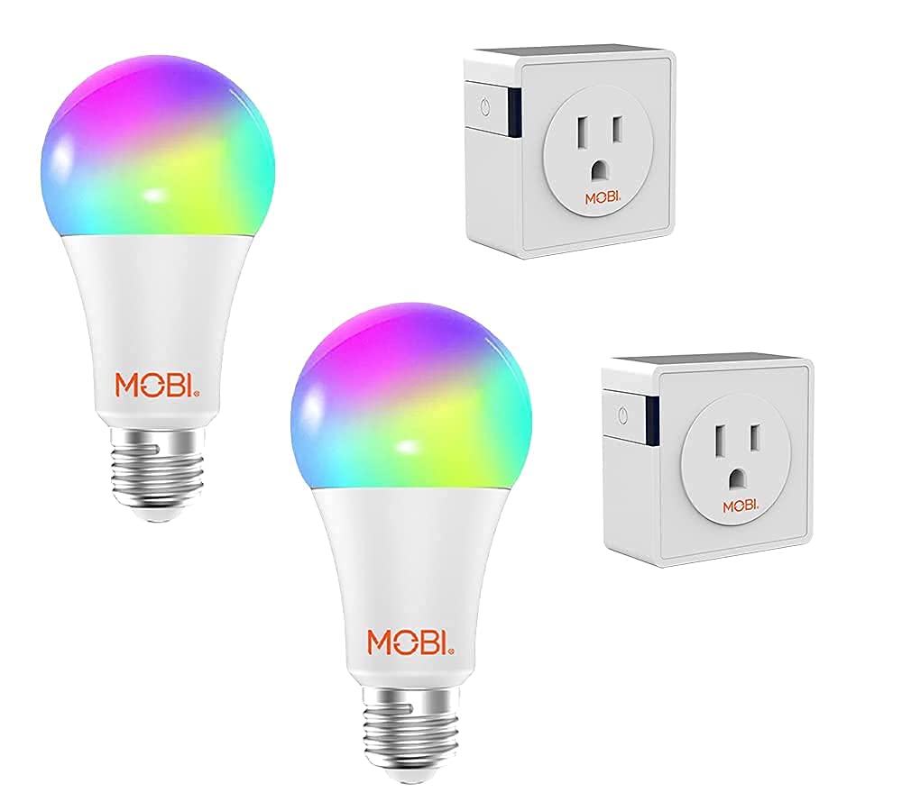 Smart Plug and LED Smart Light Bulb with 2-Pack