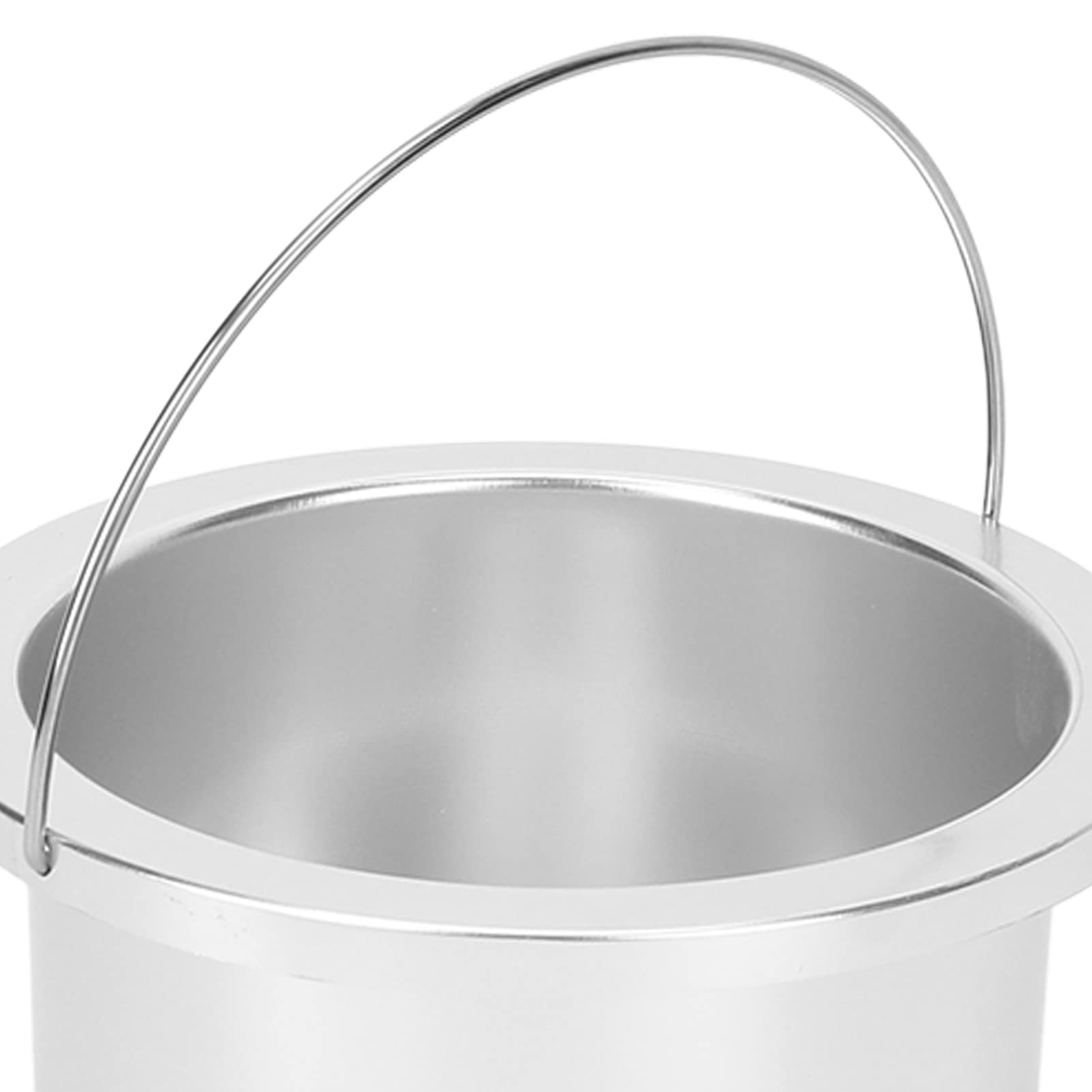Wkładka do Pojemnika na Wosk, Wewnętrzny Pojemnik do Podgrzewania Wosku do Depilacji, 4,13-calowy Wymienny Pojemnik na Wosk ze Stopu Aluminium, Szybko i Równomiernie Nagrzewa się