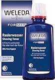 rasierwasser weleda Harmonisiert die Haut: Das After Shave duftet angenehm herb und desinfiziert kleine Schnittwunden; Ein Auszug aus Myrrhe wirkt adstringierend und Hamamelis tonisiert die Haut