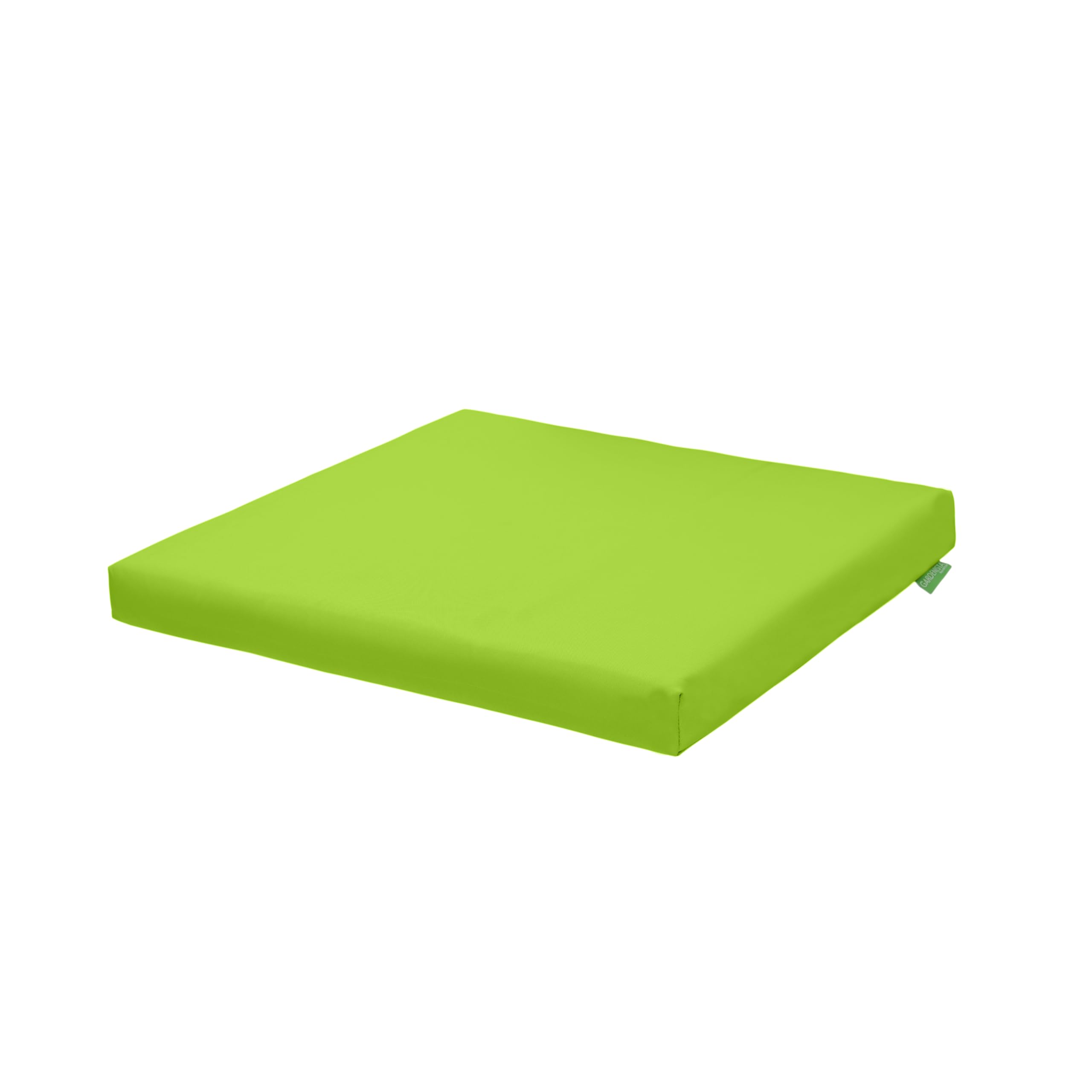 Gardenista Garden Chair Seat Pad | Indoor Outdoor Dining Cushion Seat Pads | Water Resistant Patio Garden Chairs Cushions with Secure Ties | Durable & Comfortable | 1 Piece (Lime) — image 1