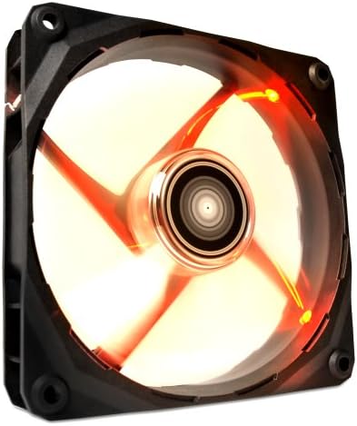 NZXT FZ-120mm LED Airflow Fan Series Cooling Case Fan, Red ( RF-FZ120-R1)