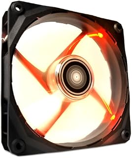 NZXT FZ-120mm LED Airflow Fan Series Cooling Case Fan, Red ( RF-FZ120-R1)