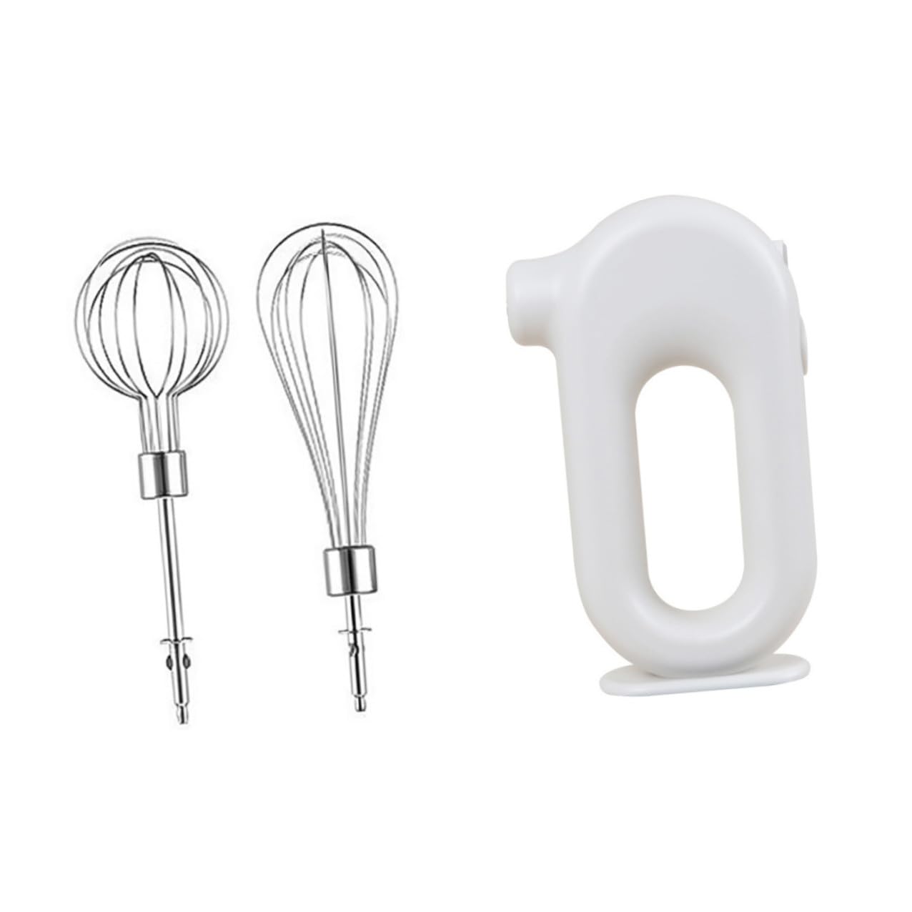 Sbattitore Elettrico Portatile Ricaricabile Bianco da Cucina
