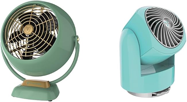Vornado VFAN Jr. Vintage Air Circulator Fan Flippi V6 Personal Air Circulator Fan Bundle