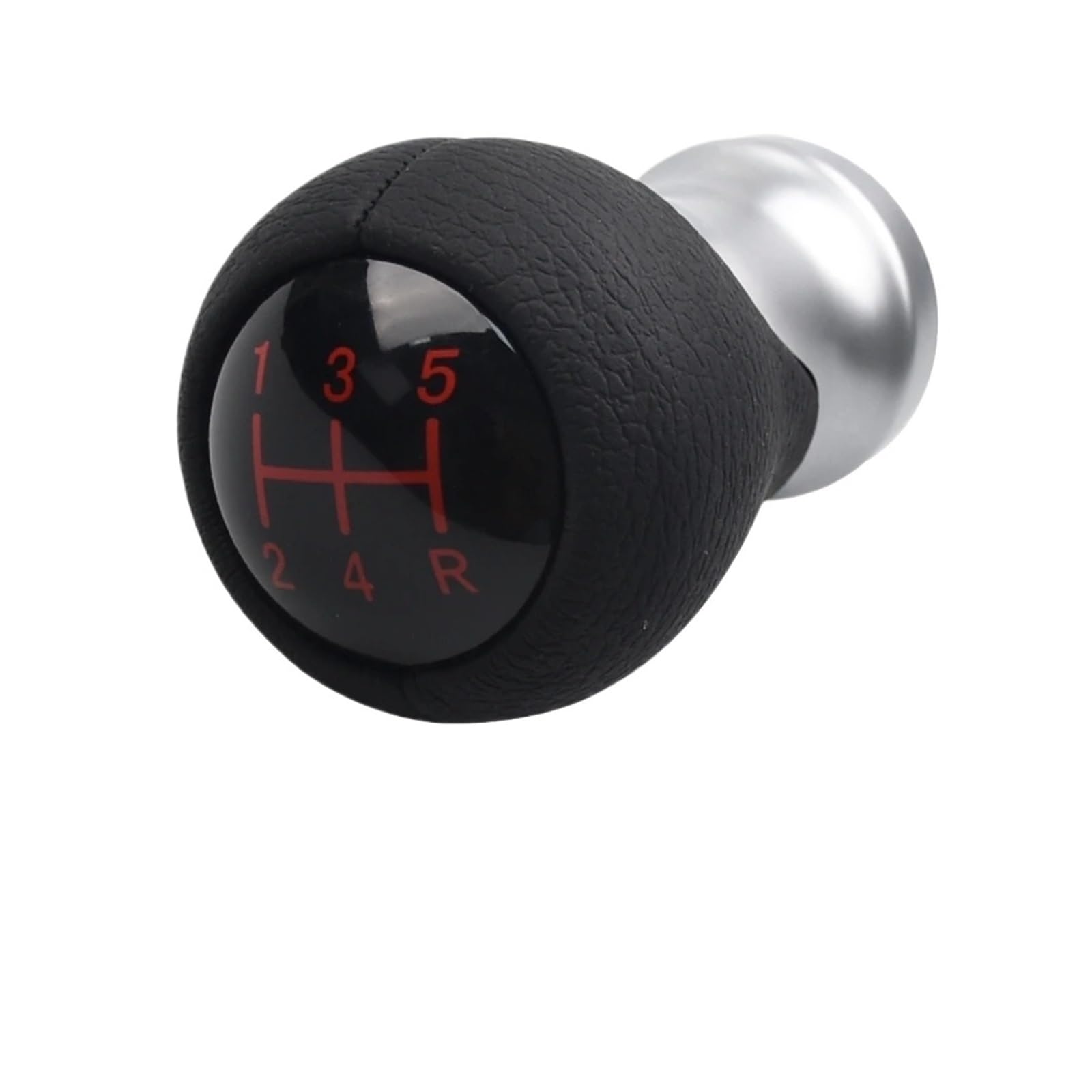 QMTVFSRH Car Gear Shift Knob 5 Speed Manual Gear Shift Knob PU Leather for Kia for Rio MK3 2016 for Picanto Morning 2012-2015 MT Car Accessories