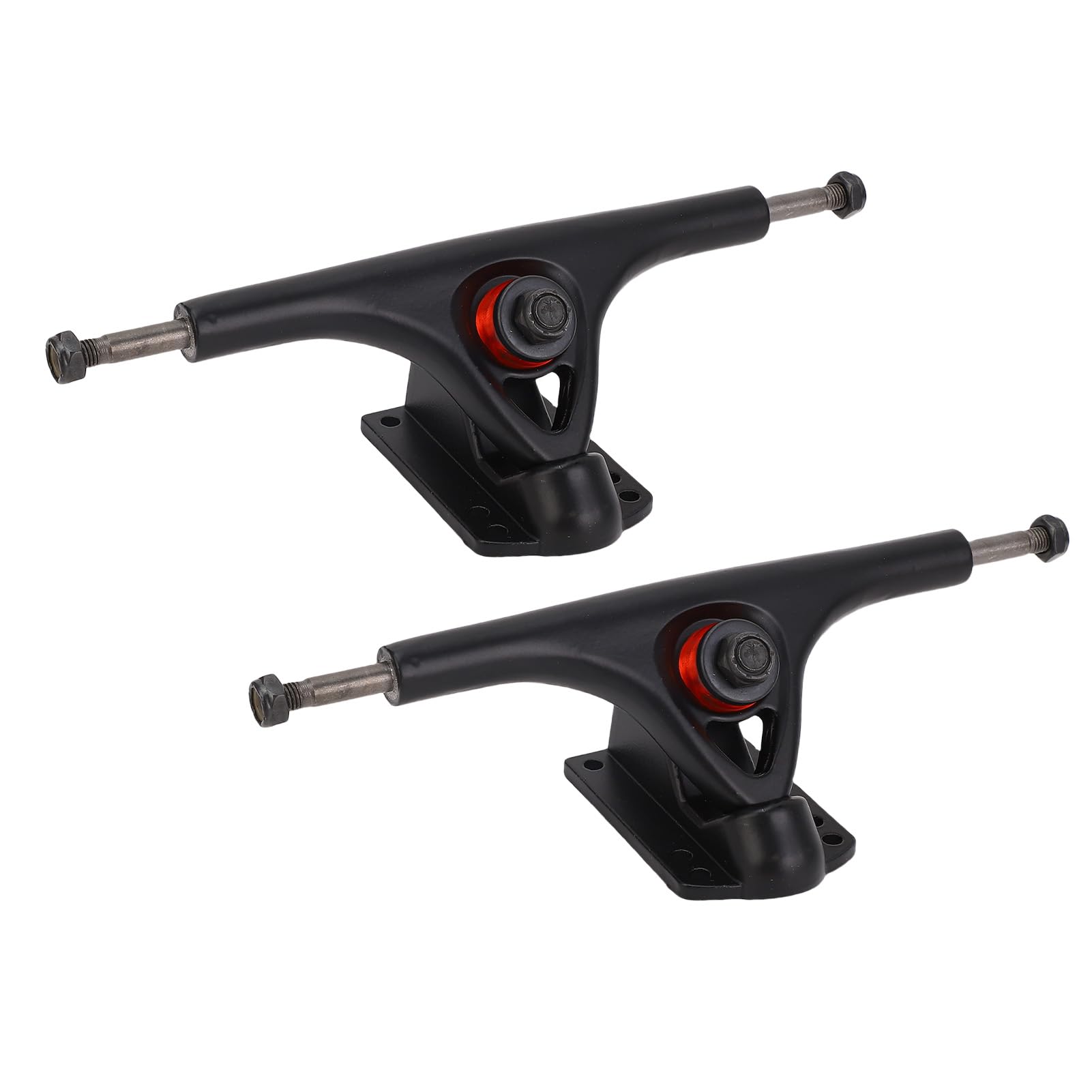 1 paire de camions de skateboard en alliage d'aluminium robuste de 7 pouces, pont de danse Longboard pour planches de Freestyle Cruiser professionnelles, stabilité et contrô