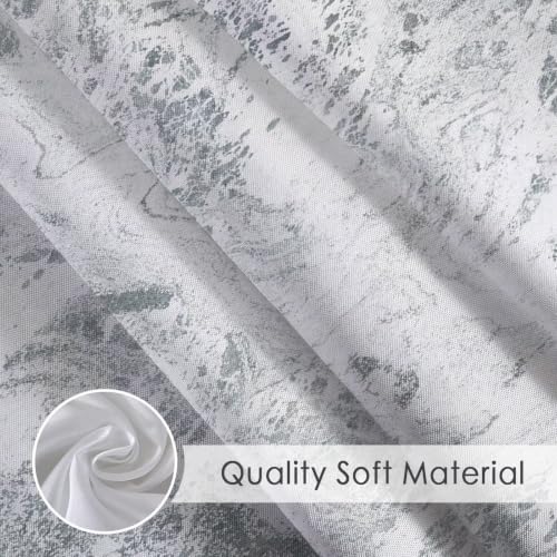 Rideau de douche imperméable lavable en machine imprimé paysage 180x190