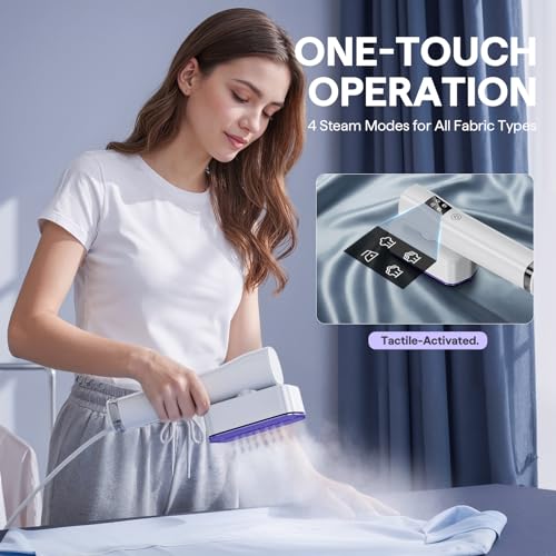 Steamer for Clothes, Handheld and Portable with 15-Second Heat-Up, 2-in-1 Steamer and Iron - image 4
