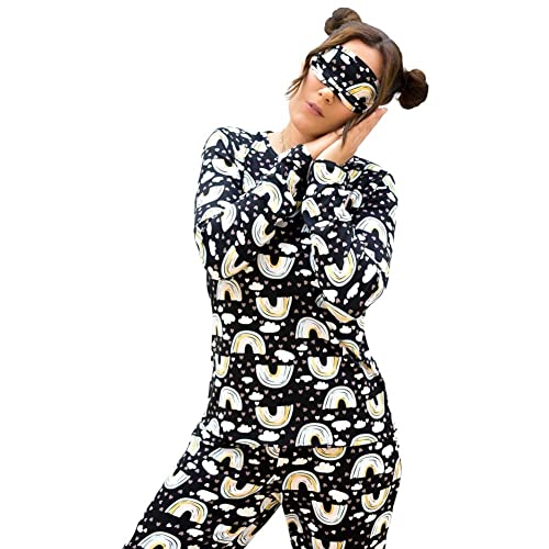 Kit 2 Pijamas de Frio Feminino Inverno Longo Suede (M, Variadas)