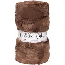 Minky Luxe Hide Truffle Cuddle Cuts 1 2-Yard Cut Shannon Fabrics