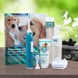 emmi pet zahncreme emmi-pet Profi, Zahnpflege für Tiere Hunde Katzen, bei Maulgeruch, Zahnfleischbluten, Zahnstein, Zahnfleischentzündungen, Bildung von Zahnstein, Parodontitis, Zahnsteinentfernung, Zahnschmerzen, Mundhygienen, Gesunde Zähne bei Tieren, Bakterien, Keime, Viren, Blutiges Zahnfleisch, Vorbeugen, Gesundheit, emmi pet orginal, 100% Ultraschall, längeres Leben, Chronische Maulhöhlenerkrankungen, Zahncreme speziell auf Tiergeschmack abgestimmt ist, problemlose unkomplizierte Zahnreinigung,