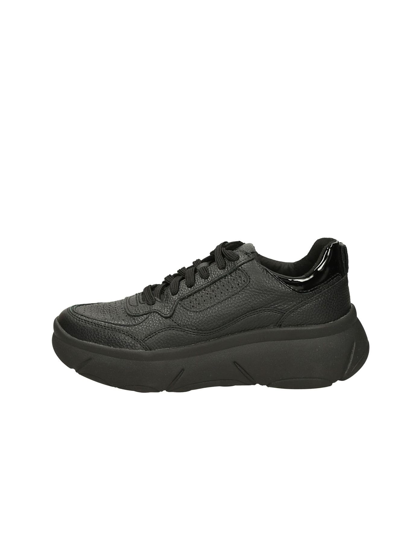 Geox Women's D Nebula 2.0 X Trainers, Black, 7.5 UK