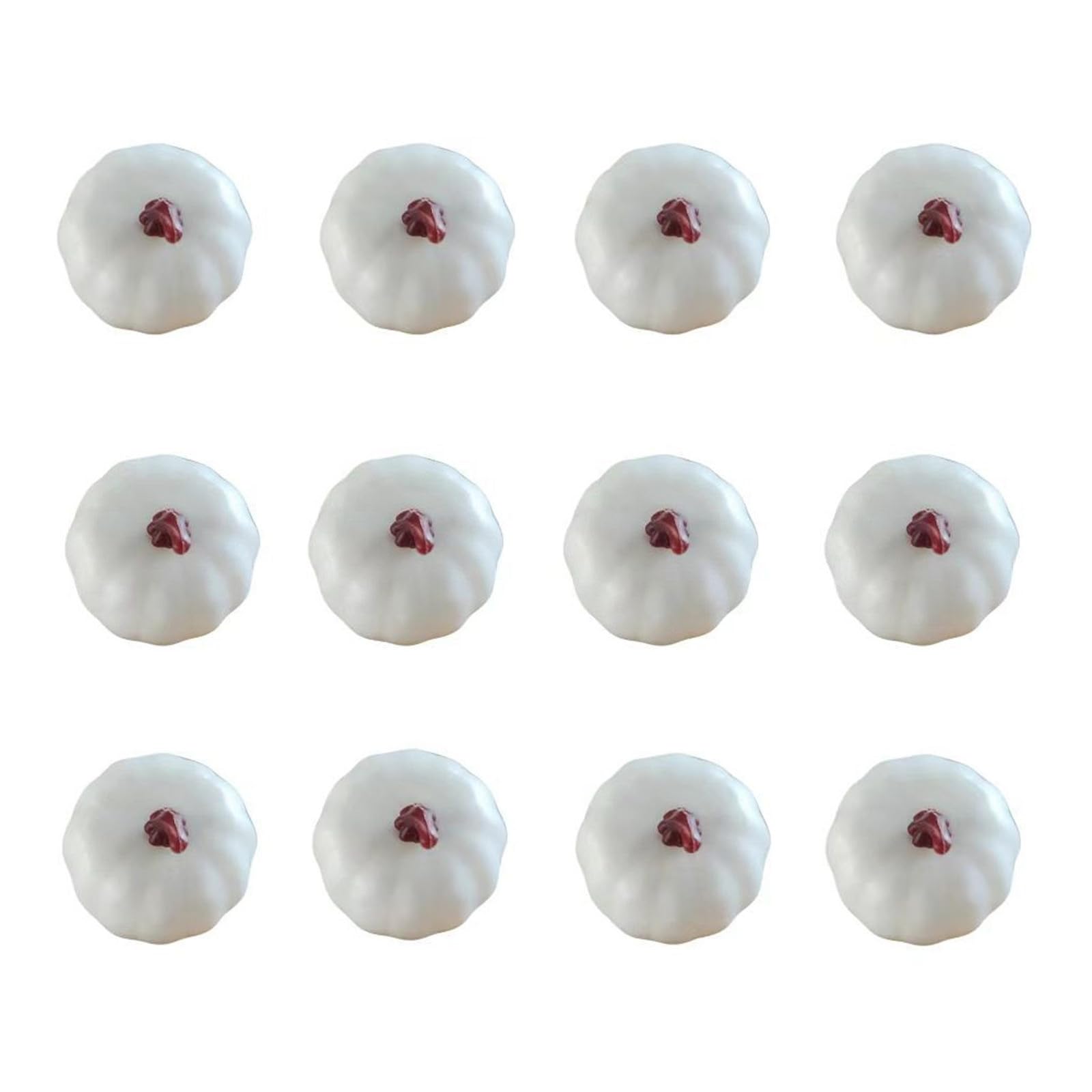 Tsophreniq 12pcs Artificial Pumpkin Realistic Decors Simulation Vegetable Model Photography Props Shop Kitchen Decoratons Simulation