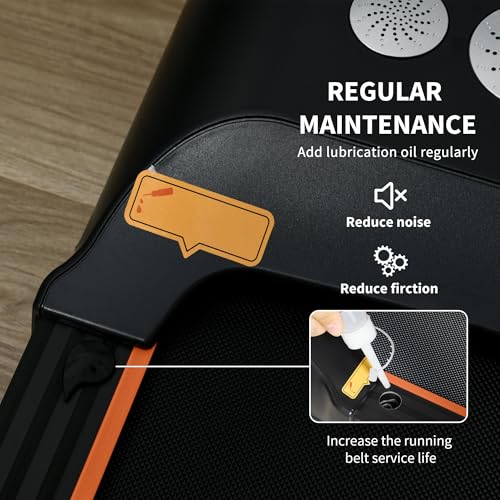 Image of Walking Treadmill with LED Display and Foldable Design for Home Office Use