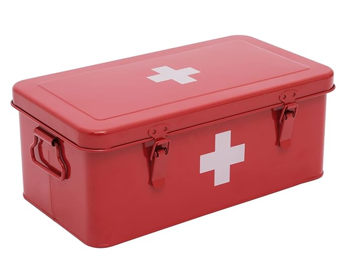 First Aid Medicine Box, First Aid Kit Supplies Bin