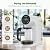 Ecoviva Countertop Reverse Osmosis Water Filtration System, Portable RO Water Filter Purifier with 4 Stage Filtration, 3:1 Pure to Drain, TDS Monitor, Faster Delivery Flow, Plug and Use - White