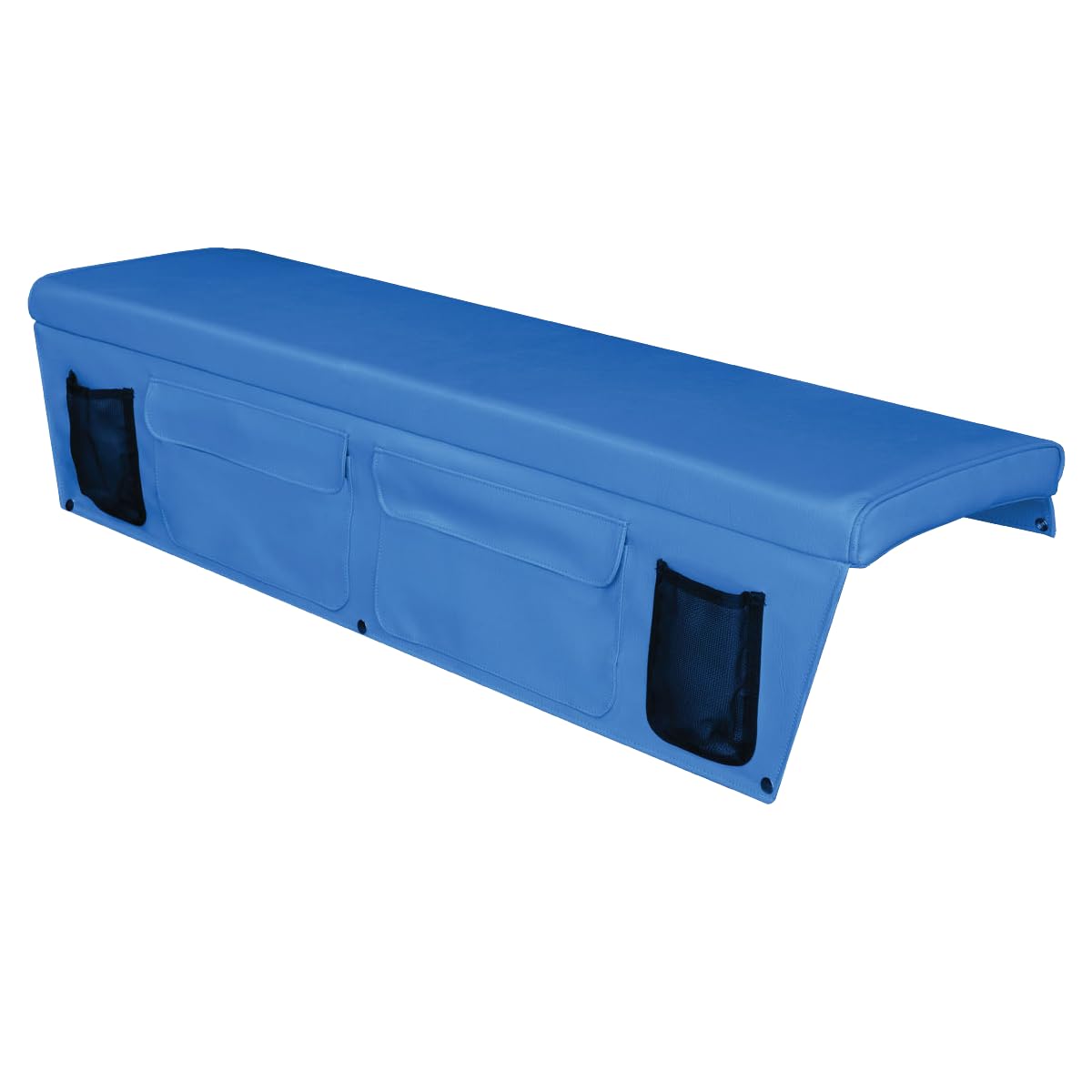 Oceansouth Boat Bench Cushion & Side Pockets (Gris, Longueur x Largeur 600mm x 400mm)