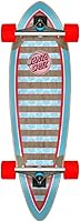 Santa Cruz Decoder Wave Pintail Cruiser Skateboard - 9.2in 9-Ply Deck, Slimeballs Wheels, Decoder Lens Graphic