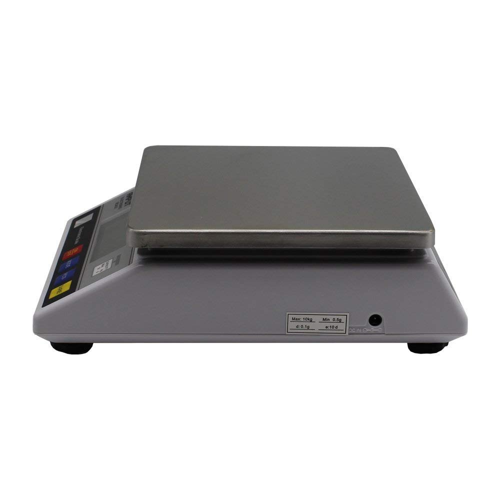 Toplionace Equilibri Analitici del Laboratorio di Alta Precisione 10KG, Accuratezza Accurata 0.1g Della Scala di Digital, Bilancia Automatica del Calibratore di Pesatura con L'esposizione LCD