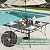 9 Pieces Patio Dining Table Set, Dining Table Set for 8 with Chairs, Patio Table with Umbrella Hole, Square Metal Dining Table with 8 Textilene Dining Chairs for Garden Deck Backyard Lawn Balcony