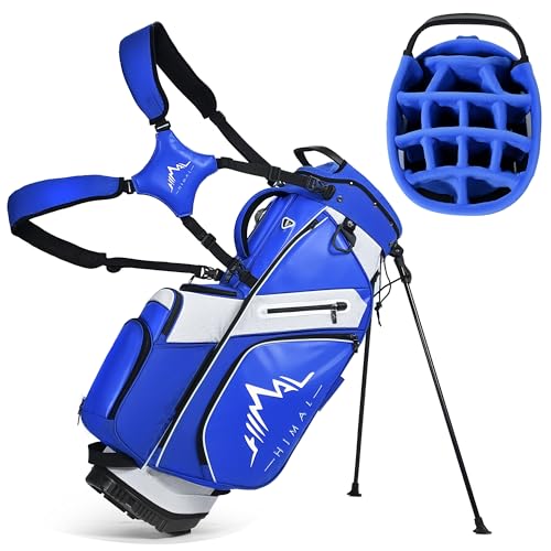 uniHimal 14-Way Golf Stand Bag, Premium Lightweight Golf Bag, Interchangeable