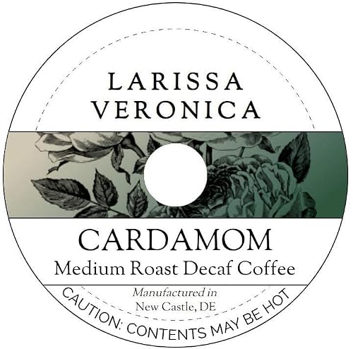 Cardamom Medium Roast Decaf Coffee (Single Serve K-Cup Pods)