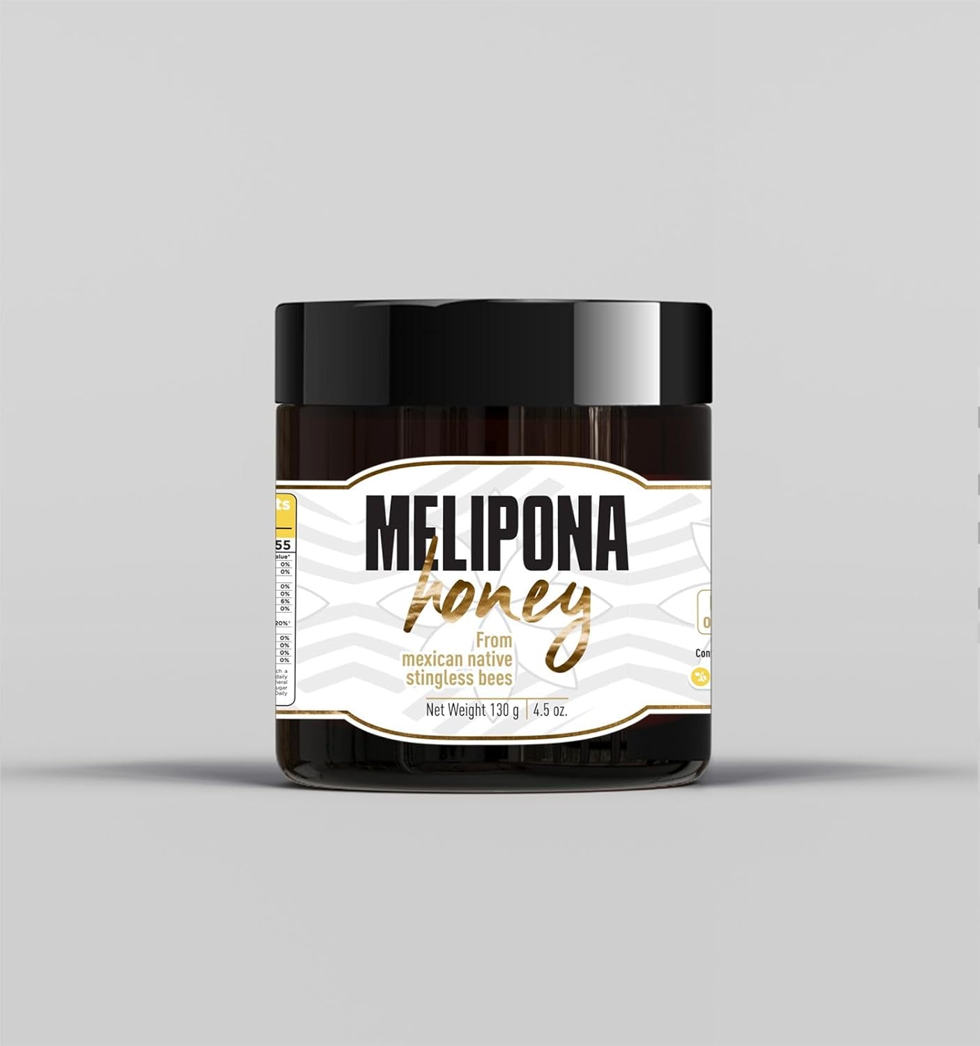 Pure Raw Melipona Honey – 130g Stingless Bee Honey | Produced by Nahua & Totonac Communities | Unfiltered, Natural, Limited Harvest