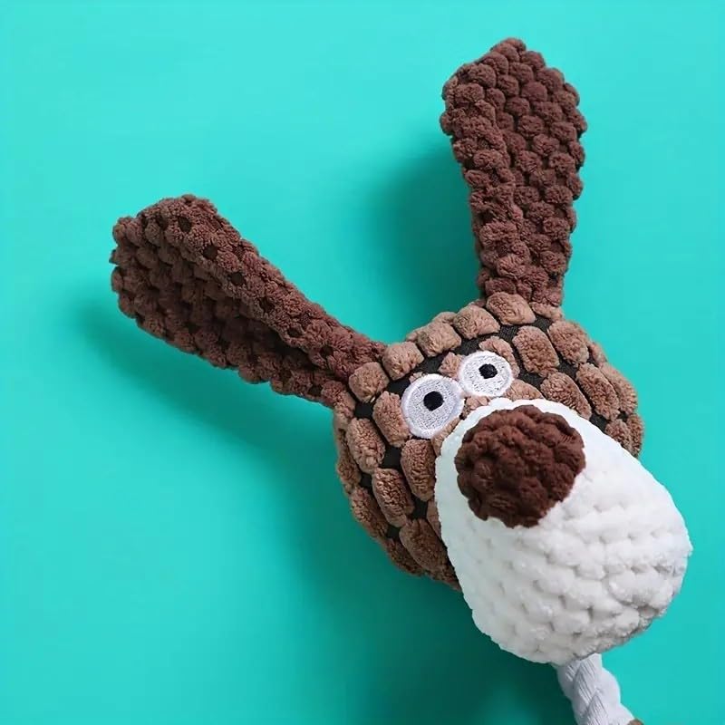 Plush Dog Toy - Durable Chew Toy for Pets Soft Stuffed Animal for Dogs (Dog), Mixed - Image 2