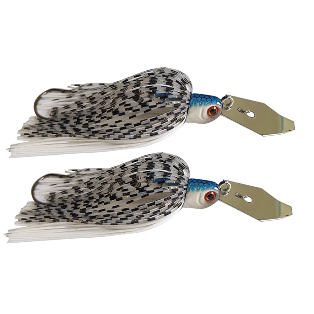 Chatterbait 13g – Leurre Spinning Black Bass, Brochet Et Prédateurs, Lame Hexagonale Vibrante, Hameçon 5/0, Compact Et Efficace