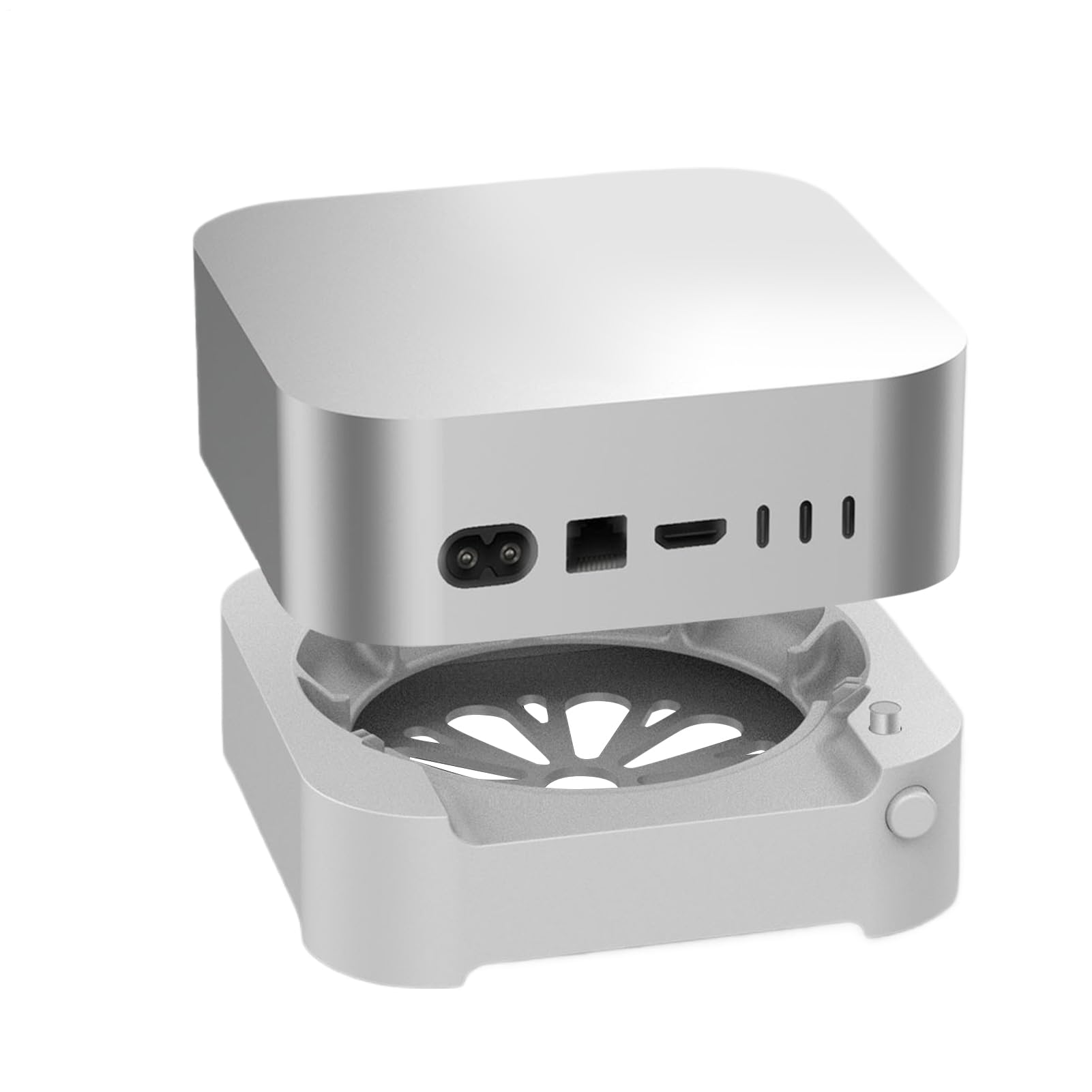 Laptop Stand Dock,Mini Computer Host Base,Non-Slip Laptop Mount - for Home Dormitory Office Bedroom Travel Work Study