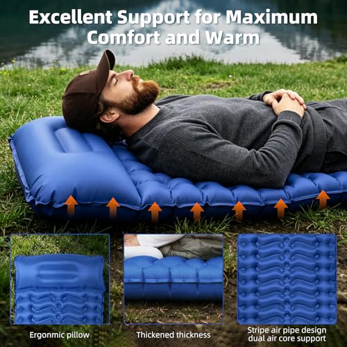 NOWTOWIN Ultralight Camping Air Mattress