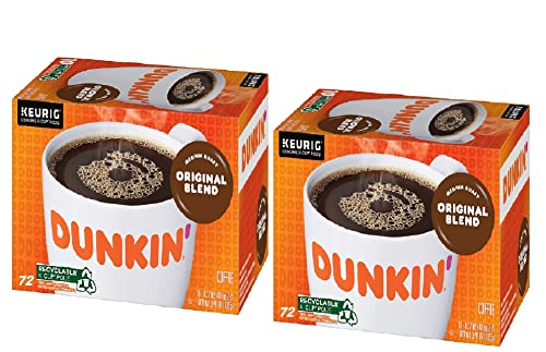 Image of Dunkin Donuts Original Blend, Medium Roast Coffee K Cups - 144 Count