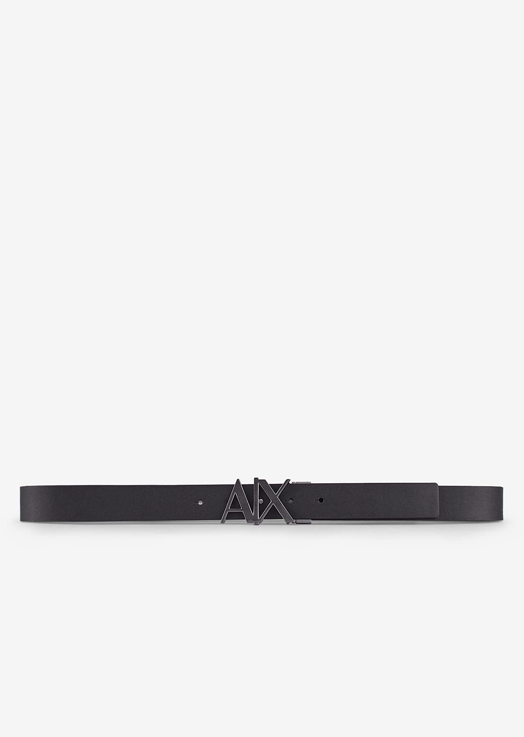 Armani Exchange Herren Everyday Logo Belt Gürtel (1er Pack)