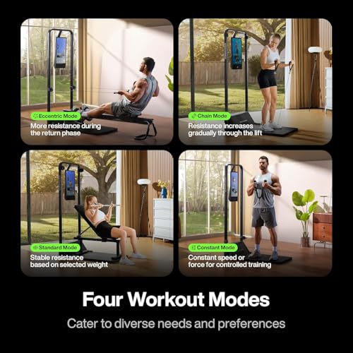 Speediance Smart Home Gym, Multi-Functional Gym Machine for Full Body Strength Training, All-in-one Gym Equipment, Digital Weight System, Workout Station, Squat Rack, Gym Monster 2S - image 7