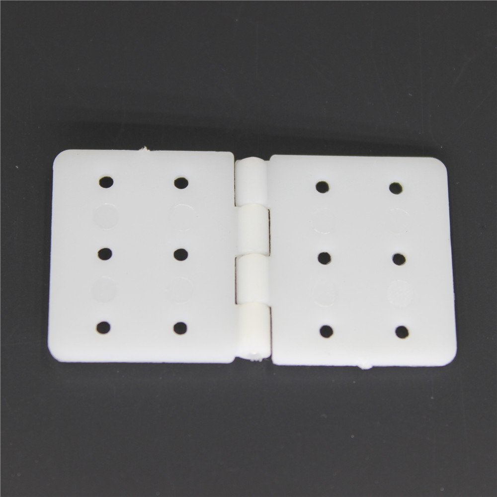 Lot De 10 Charnières En Nylon 29x16mm Pour Modèles Réduits RC - Avions, Drones - Marque Uxcell