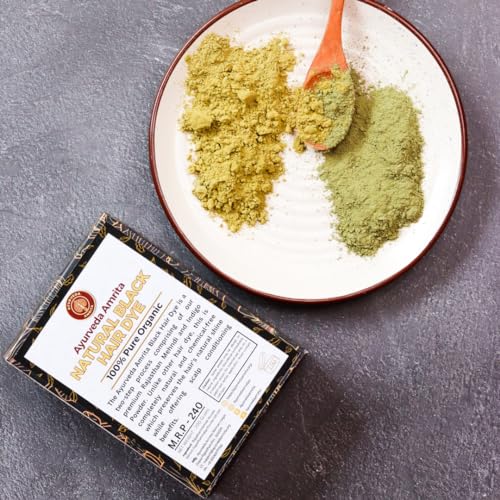 Tinte Natural Para Cabello Negro Mehndi + Indigo 100 g miniatura 5