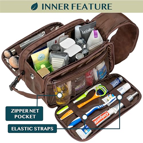 PAVILIA Bolsa de higiene pessoal para homens e mulheres, bolsa de viagem bolsa organizadora de artig