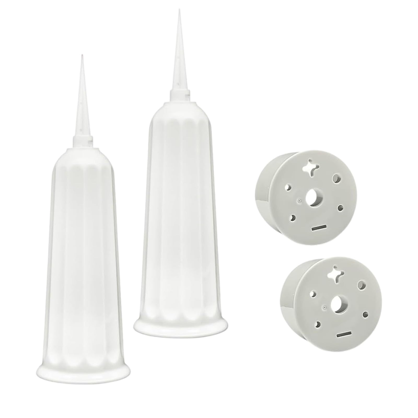 Grave Vase Set with Drainage Holes Secure Installation for Floral Displays in Yard Cemeteries Cemetery Gardens Rustproof Cemetery Floral Display Vase