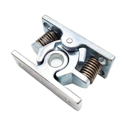 QHUCBAEG Cierre de abridor de Puerta, pestillo de Armario, 2 Piezas, Puerta con Resorte, Cierre fácil, Abrazadera de liberación, Cierre de Doble Rodillo (Mp4) (Color : MP-3 Zinc Alloy)