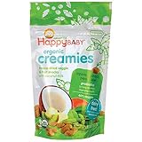 HappyBaby Organic Creamies - Apple, Spinach, Pea & Kiwi 1 oz (28 grams) Pkg