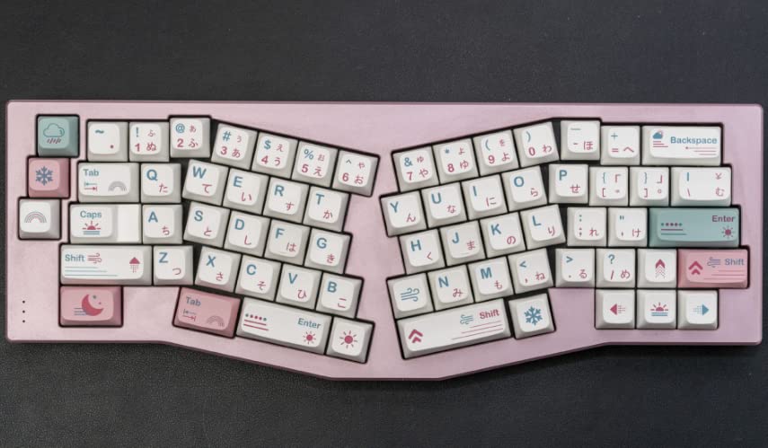 Amazon | GK GAMAKAY 132 キー 日本語 ピンク キーキャップセット XDA