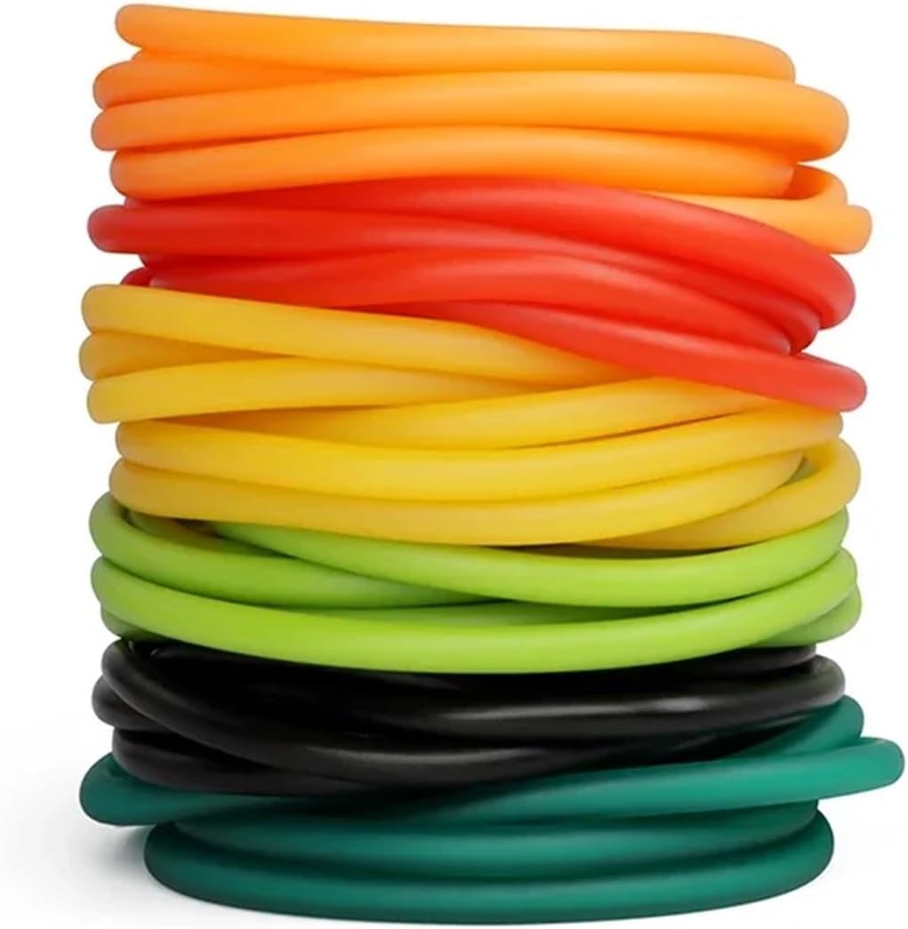 Rubber Tubing 20m Nature Latex Rubber Hoses Yellow Multi-colors Surgical Medical Tube Slingshot Catapult Elastic Band For Home Hospital Laboratory(Ice Blue)