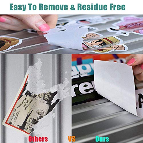 Hatsune Miku Stickers 50-Pcs, Japanese Anime VSCO Decals for Laptop Water Bottle Guitar Travel Case iPhone iPad Luggage Bike, Waterproof Sun Protection Vinyl Graffiti Sticker for Kids Teens Girls