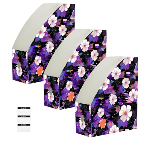 Chemises de rangement pliables pour magazines et grand organisateur documents 22,9 x 30,5 cm